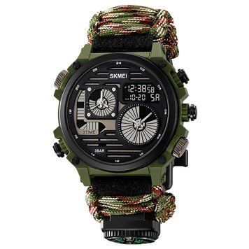 Годинник Skmei 2202NCMGN Camo Green ABR-1080-2515 фото