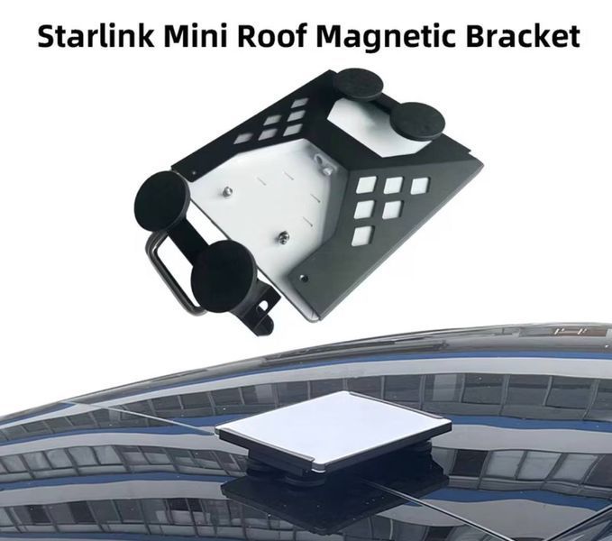 Магнітне автомобільне кріплення для Starlink Mini на дах авто (посилені магніти) starlink_mini_flatmount фото