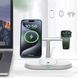 Беспроводная зарядная станция 3 в 1 Wireless Charger | Магнитная зарядка для смартфона, наушников и смарт-часов bezdrotova_zariadka_qi2 фото 3