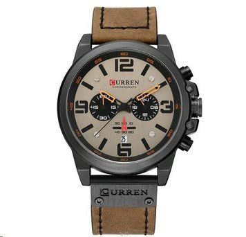 Часы Curren 8314 Khaki-Black ABR-1008-0199 фото