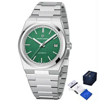 Часы Pagani Design PD-1753 Silver-Green ABR-1138-0119 фото
