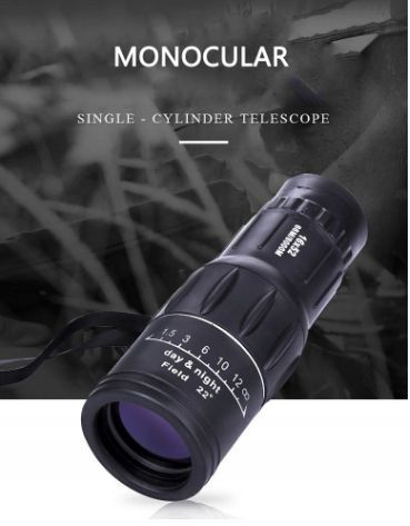 Монокуляр высокой чёткости Monocular Portable 16 x 52 мм Монокулярный телескоп Monocular_16x52 фото