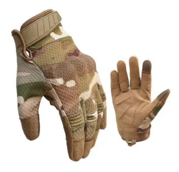 Рукавиці тактичні сенсорні Мультикам М Gloves_sensor_М_multicam фото