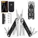Мультитул тактичний із нержавіючої сталі чорно-сірий Multitool-silver-black фото 3