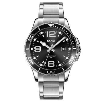 Мужские часы Skmei 9278BK Black ABR-1080-3149 фото