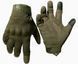 Рукавиці тактичні сенсорні Army green М Gloves_sensor_М_army green фото