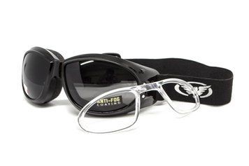 Очки защитные с уплотнителем Global Vision Eliminator RX(gray) Anti-Fog, серые с диоптрической вставкой UAB-GV-ELMRX-GR1 фото