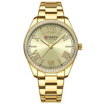 Годинник Curren 9088 Gold-Gold ABR-1008-0359 фото