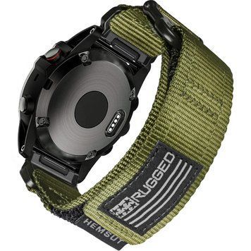Ремінець для а Hemsut HGA125 Super Rugged Garmin Green 22 mm ABR-1051-1305 фото