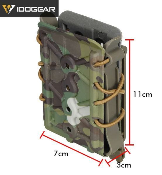 Полімерний підсумок для магазинів АК (відкритий) Idogear (3560) Molle Magazine Pouch (IG-BG-3031-2-MC) IdMP фото