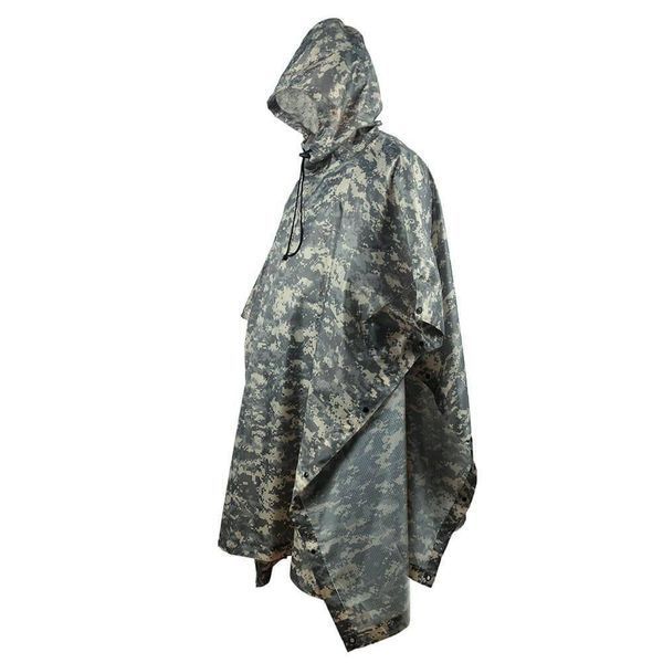 Пончо-дождевик Smartex 210T polyester ST-P302 acu Пиксель poncho-doshchovyk-st-p302 фото