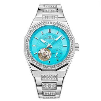 Мужские часыForsining 831 Silver-Blue Steel ABR-1059-0359 фото