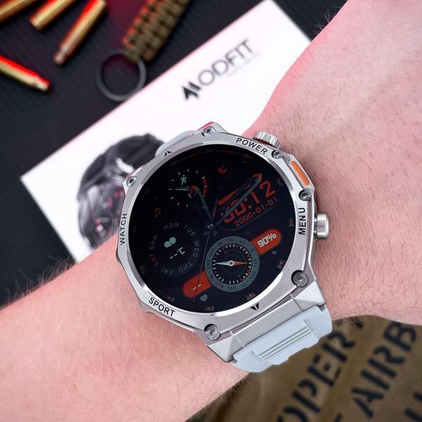 Розумний годинник Modfit Titan-X Silver Silica STOPPED ABR-1077-0350 фото