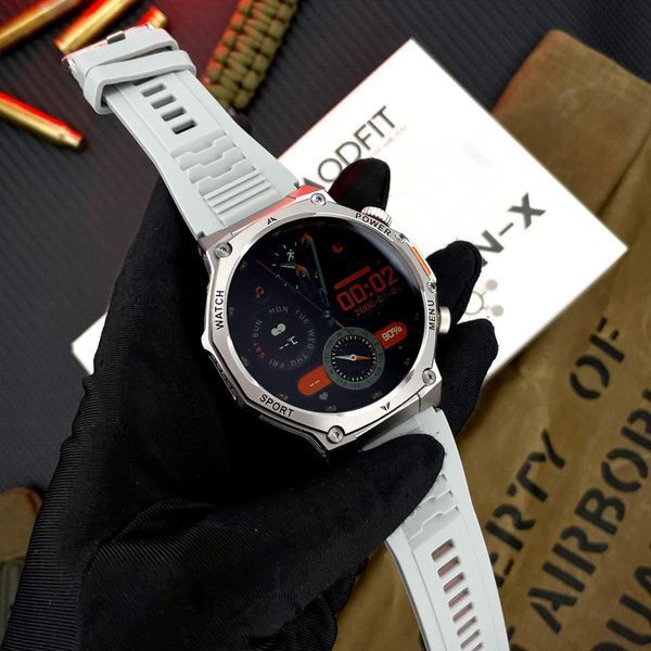 Розумний годинник Modfit Titan-X Silver Silica STOPPED ABR-1077-0350 фото