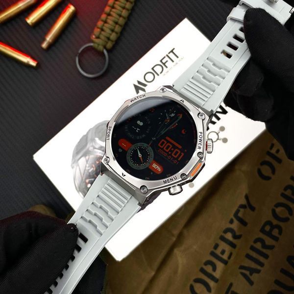 Розумний годинник Modfit Titan-X Silver Silica STOPPED ABR-1077-0350 фото