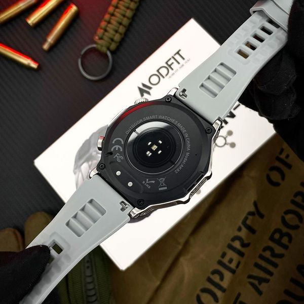 Розумний годинник Modfit Titan-X Silver Silica STOPPED ABR-1077-0350 фото