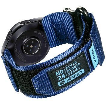 Ремінець для а Hemsut HGA121 Super Strong Nylon Blue 22 mm ABR-1051-1271 фото