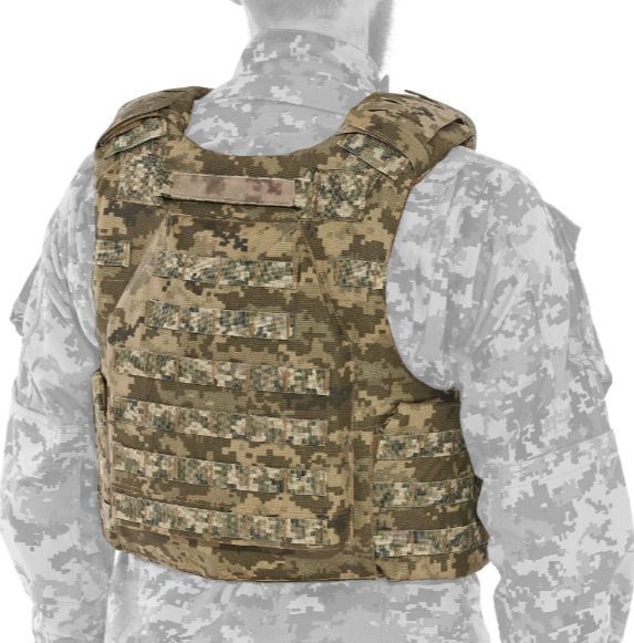 Модульний бронежилет Plastoon XM kit 1, MM14 (L) 2 класс ДСТУ 4 light ДСТУ plastoon_kit1_coyote фото