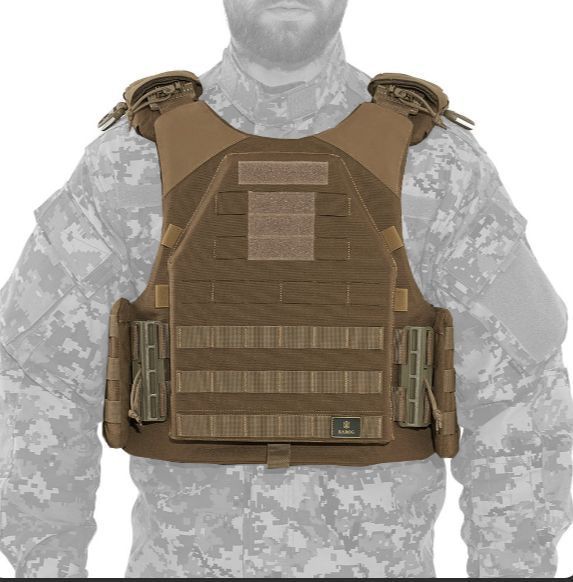 Модульний бронежилет Plastoon XM kit 1, MM14 (L) 2 класс ДСТУ 4 light ДСТУ plastoon_kit1_coyote фото