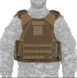 Модульний бронежилет Plastoon XM kit 1, MM14 (L) 2 класс ДСТУ 4 light ДСТУ plastoon_kit1_coyote фото 4
