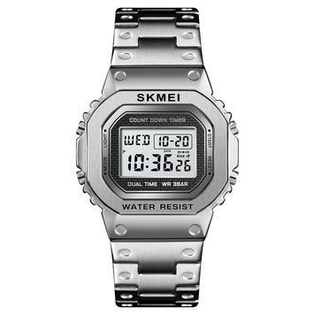 Годинник Skmei 1456SI Silver ABR-1080-2388 фото