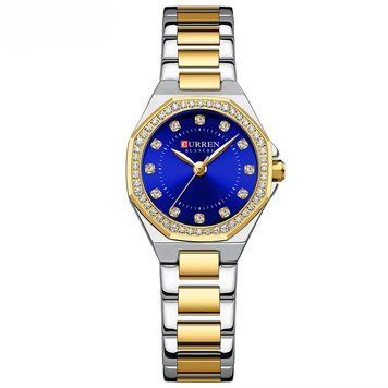 Curren 9100 Silver-Gold-Blue ABR-1008-0519 фото