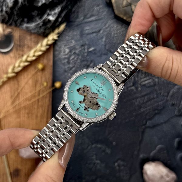 Годинник наручний Awarder 049 Silver-Blue ABR-1202-0981 фото