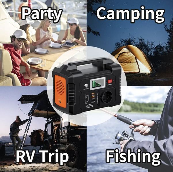 Портативна зарядна станція Flashfish E200 200 Вт 151 Вт/год (40800 мАг) flashfish_e200_200w-151w/hr фото