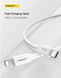 Кабель для швидкої зарядки Pisen Lightning &mdash; USB-C PD 0.25 метр Pisen-0.25m фото 2