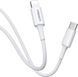 Кабель для швидкої зарядки Pisen Lightning &mdash; USB-C PD 0.25 метр Pisen-0.25m фото 1