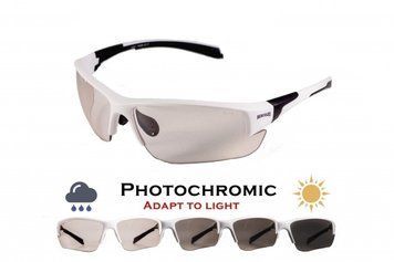 Окуляри фотохромні (захисні) Global Vision Hercules-7 White Photochromic Anti-Fog (clear), фотохромні прозорі в білій оправі UAB-GV-HER7W-CL13 фото