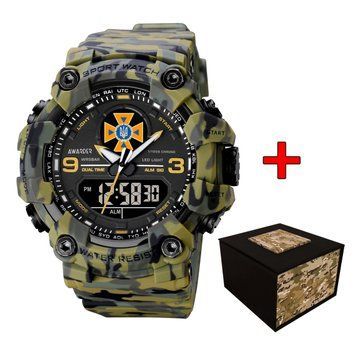 Часы Awarder 001 ГСЧС Camo Green ABR-1202-0624 фото