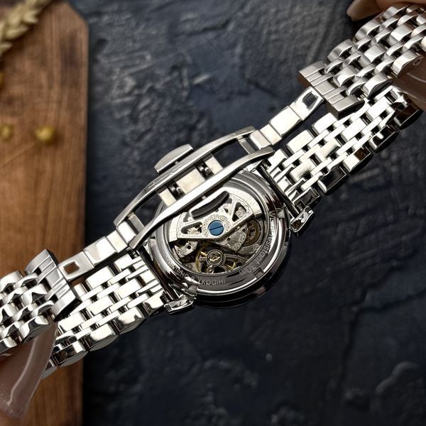 Годинник наручний Awarder 047 Silver-Black ABR-1202-0983 фото