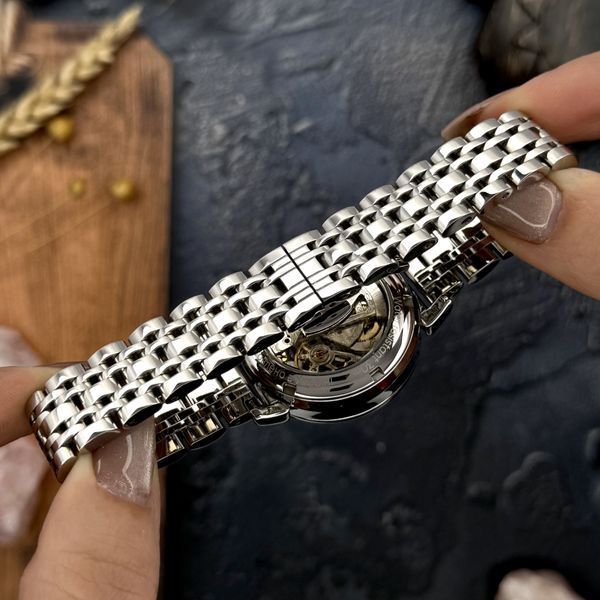 Годинник наручний Awarder 047 Silver-Black ABR-1202-0983 фото