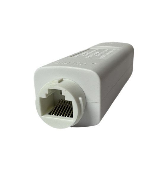 Ethernet PoE адаптер / інжектор-фільтр пасивний, IEEE 802.3af/at, 30W, Data 1/2/3/6, живлення 4/5 (+), 7/8 (-) poe-inzhektor фото