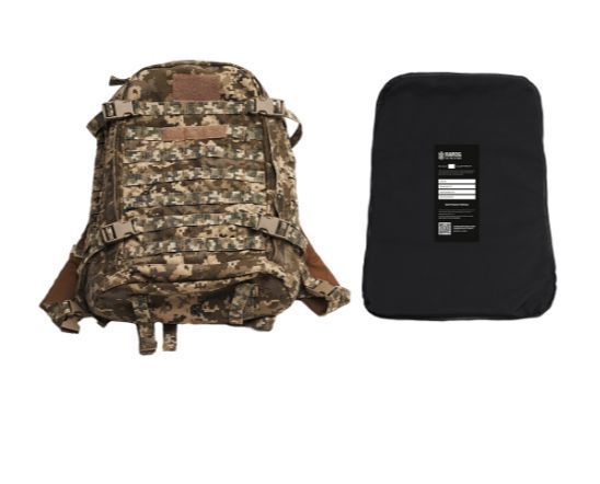 Баллистический пакет для рюкзака (РБИ), 1 класс ДСТУ balistychnyi_paket_to_backpack фото