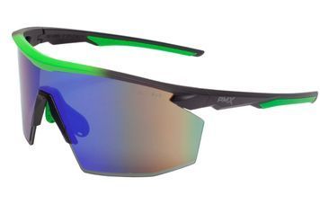 Очки защитные Pyramex PMXSPEC (green mirror) Anti-Fog, сине-зеленые зеркальные линзы в черно-зеленой оправе UAB-PM-SPEC-GTG1 фото