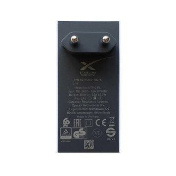 Оригинальный блок питания Starlink Mini 60W с европейской вилкой starlink_mini_power_supply фото