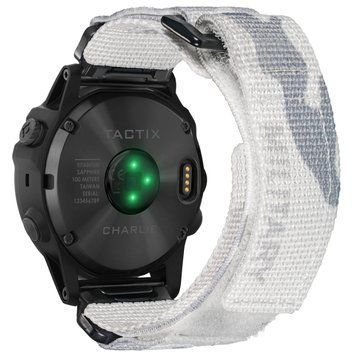 Ремінець для а Hemsut HGA131 Military nylon strap with Velcro Garmin Camo White 22 mm ABR-1051-1294 фото