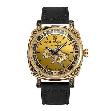 Жіночий годинник Awarder 021 Де би не була Gold-Gold-Black ABR-1202-0198 фото