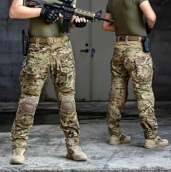 Тактические (боевые) штаны IDOGEAR G3 v2 Combat Pants with Knee Pads Multicam 3205 с наколенниками S G3v2-01 фото