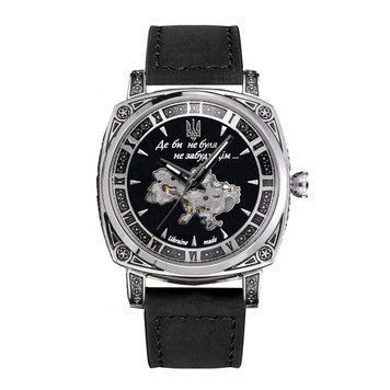 Жіночий годинник Awarder 021 Де би не була Silver-Black-Black ABR-1202-0200 фото
