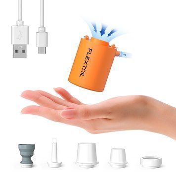 Насос кемпінговий Flextail Tiny Pump, помаранчевий AM-6975755961378 фото