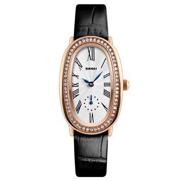 Женские часы Skmei Q020BK Black ABR-1080-3189 фото