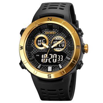 Годинник Skmei 2014GDBK Gold-Black ABR-1080-1822 фото
