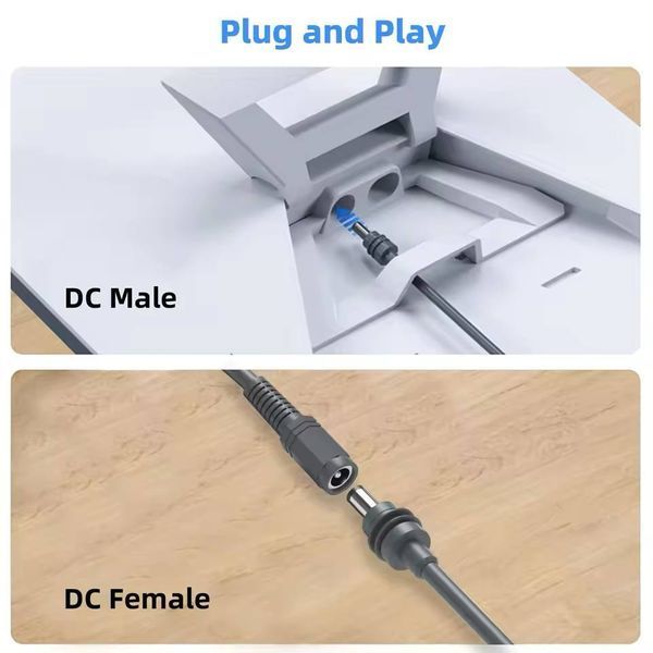 Удлинитель питания Starlink Mini DC Male to Female 3м extension-cable-3m фото