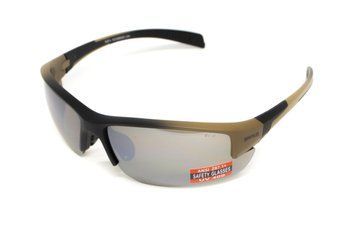 Очки защитные Global Vision Hercules-7 Black-Brown (drive mirror), зеркальные коричневые в коричнево-черной оправе UAB-GV-HER7TT-DRM фото