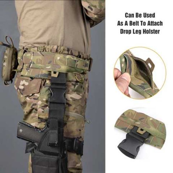 Разгрузочный ремень (IG-BT3424-МС) РПС IDOGEAR Tactical MOLLE Belt L IdTMB фото