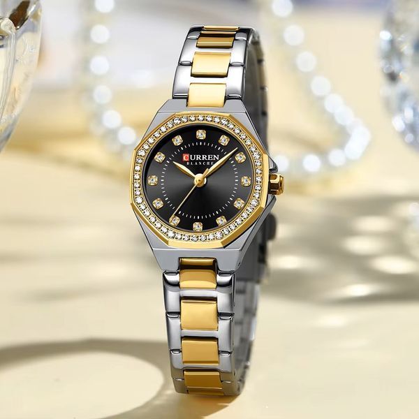 Curren 9100 Silver-Gold-Black ABR-1008-0520 фото
