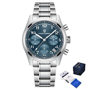 Годинник Pagani Design PD-1773 Silver-Blue ABR-1138-0200 фото